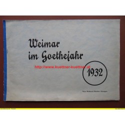 Weimar im Goethejahr 1932 von Richard Steeger 