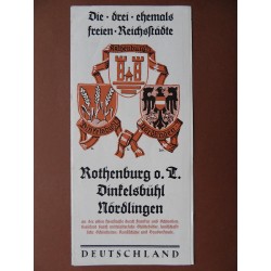 Prospekt Rothenburg ob der Tauber / Dinkelsbühl / Nördlingen (BY) 