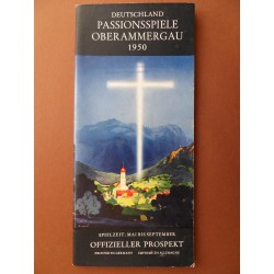 Prospekt Passionsspiele Obergammergau 1950 (BY) 