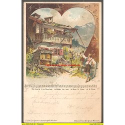 AK - Mein Herz das ist ein Bienenhaus (1899) 