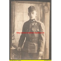 AK - Foto - I WK - Porträtfoto, Orden, Paroli 1918 