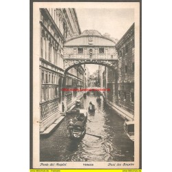 AK - Venezia - Ponte dei Sospiri (Italien) 