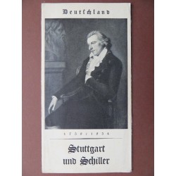 Prospekt Stuttgart und Schiller - 1934 (BW)