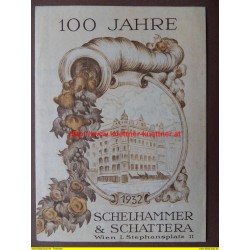 Prospekt 100 Jahre Schelhammer & Schattera (Bankhaus) 1932