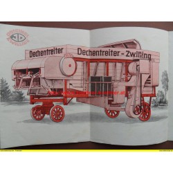 Prospekt - J. Dechentreiter Maschinenfabrik - Zwilling