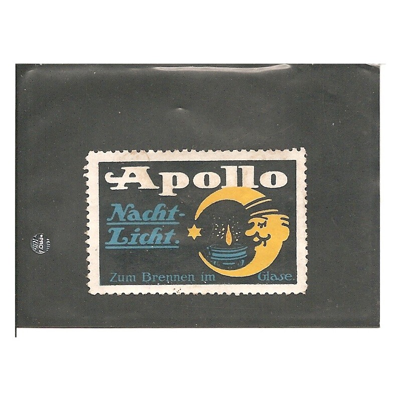 Werbemarke / Reklamemarke - Apollo Nacht-Licht