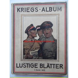 Kriegsalbum - Lustige Blätter - 3. Band 1915
