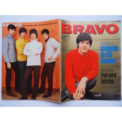BRAVO - Nr. 20 / 1966 mit Starschnitt Die Beatles4