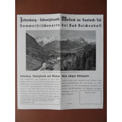 Prospekt Melleck im Saalach-Tal 1937 (BY)