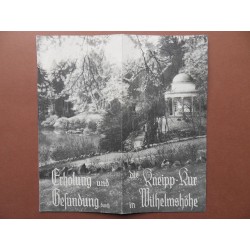 Prospekt Die Kneipp-Kur in Wilhelmshöhe - 1936 (HE) 