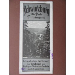 Prospekt Schwarzburg die Perle Thüringens (30er Jahre)