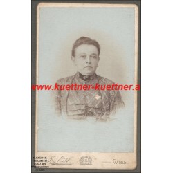 Card de Visit - Porträt einer Dame - Josef Eibl - Wien