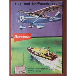 Prospekt Graupner Flug- und Schiffsmodellbau (1961)