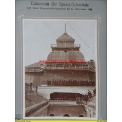 Foto - Exkursion der Spezialfachschule  17. Dezember 1911 (34,5cm x 27cm) 