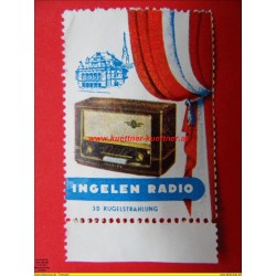 Werbemarke - Ingelen Radio (50er Jahre)