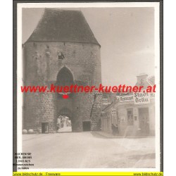 Foto II WK - Hainburg a. d. Donau - Wiener Tor (9cm x 8cm) 