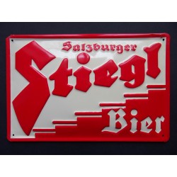Werbetafel  Salzburger Stiegl Bier