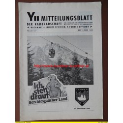 Mitteilungsblatt 9. Panzerdivision Sept. 1988 