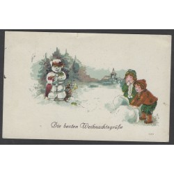 AK - Die besten Weihnachtsgrüße (1929)