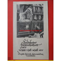 Prospekt Landshuter Fürstenhochzeit - 1935 (BY)