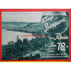 Prospekt 8 Tage nach Boppard - 1937 (RP)