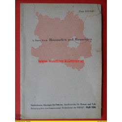 Schriftreihe Heimat und Volk -  Hausmarken und Hauszeichen Heft Nr. 106