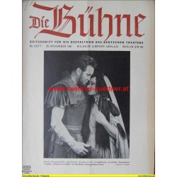 Die Bühne - 28. Nov. 1941 - Heft 22
