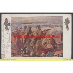 AK - Weihnachten - I. Armee im Felde 1915