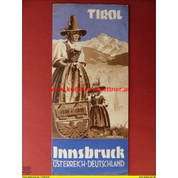 Prospekt 700 Jahr Feier der Stadt Innsbruck 1239 - 1939 (T) 
