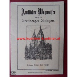Prospekt Amtlicher Wegweiser durch die Arenberger Anlagen - 1937 (RP)