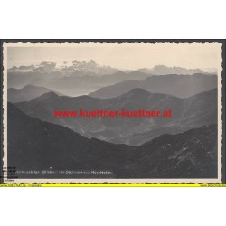 AK - Höllengebirge - Blick auf den Dachstein vom Hochlecken (OOe)