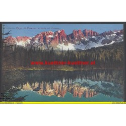 AK - Dolomiti - Lago di Carezza col Latemar (Südtirol)