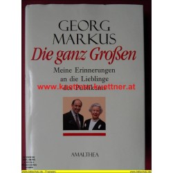 Die ganz Großen von Georg Markus (2000)