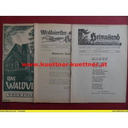 Das Waldviertel 6. Jahrg. / Mai-Juni 1957 / Folge 5-6 mit Waldviertler Heimat u. Heimatland