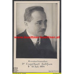 AK - Foto - Bundeskanzler Dr. Dollfuss  25. Juli 1934