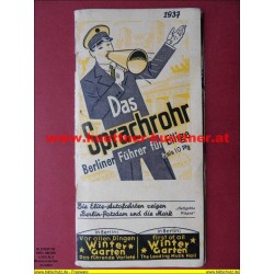 Prospekt - Das Sprachrohr - Berliner Führer für Eilige (1937)