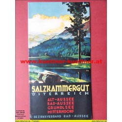 Prospekt - Salzkammergut Österreich (30er Jahre)