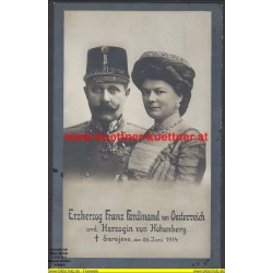 AK - Erzherzog Franz Ferdinand und Herzogin von Hohenberg