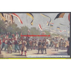 Gruß vom Kaiser-Jubiläums-Festzug 1908 (895-1)