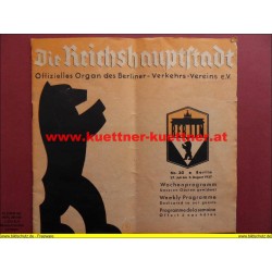Prospekt Die Reichshauptstadt BERLIN (1937)