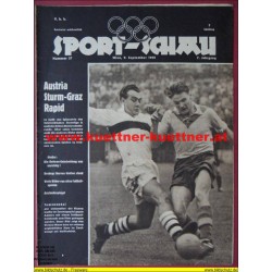 Sport-Schau Nr.37 - 9. September 1952 - 7. Jahrgang