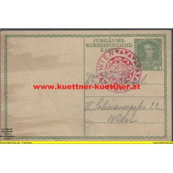 AK - Jubiläums Korrespondenz Karte (Wien) 1908