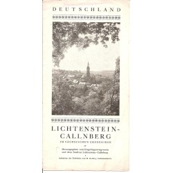 Prospekt Lichtenstein - Callnberg
