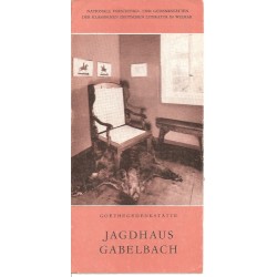 Prospekt Jagdhaus Gabelbach...