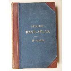 Stielers Hand Atlas mit 90 Karten von 1876