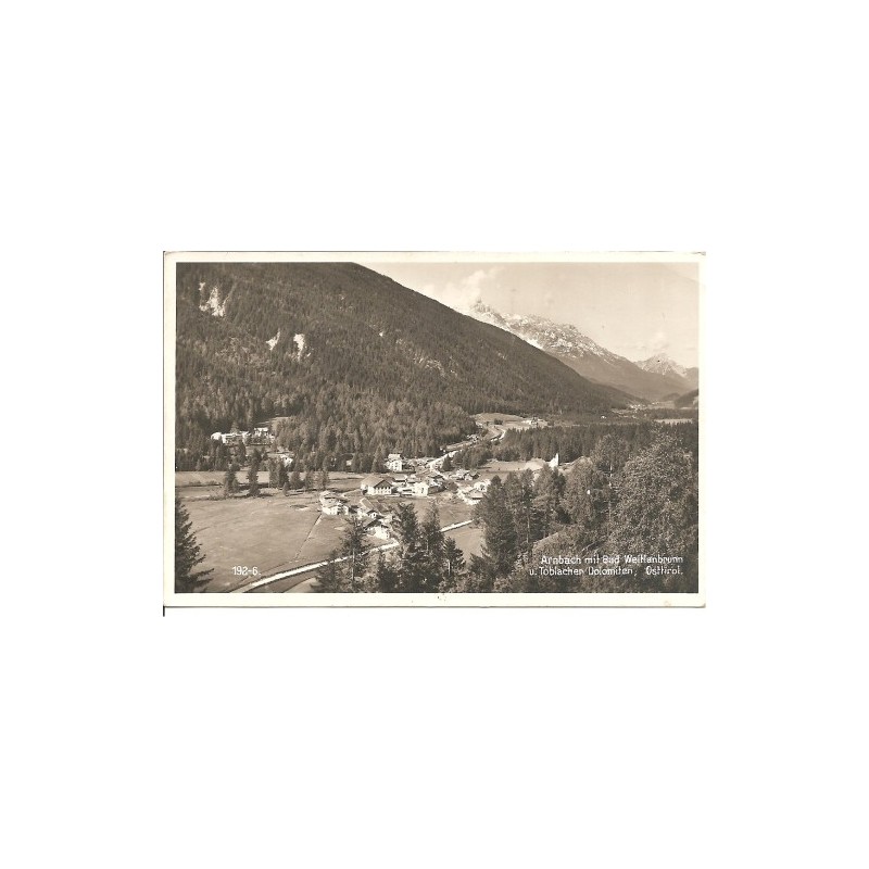 AK - Arnbach mit Bad Weitlanbrunn u. Toblacher Dolomiten, Osttirol (T)