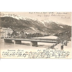 AK - Gruss aus Innsbruck - Innbrücke (T)