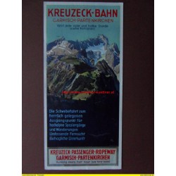 Prospekt Garmisch-Partenkirchen Kreuzeck-Bahn (BY) 
