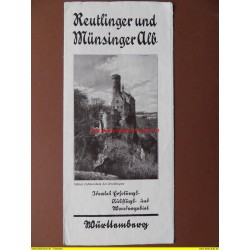 Prospekt Reutlinger und Münsinger Alb (BW) 