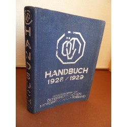 Österr. Motorfahrer Verband / Handbuch 1928/1929 